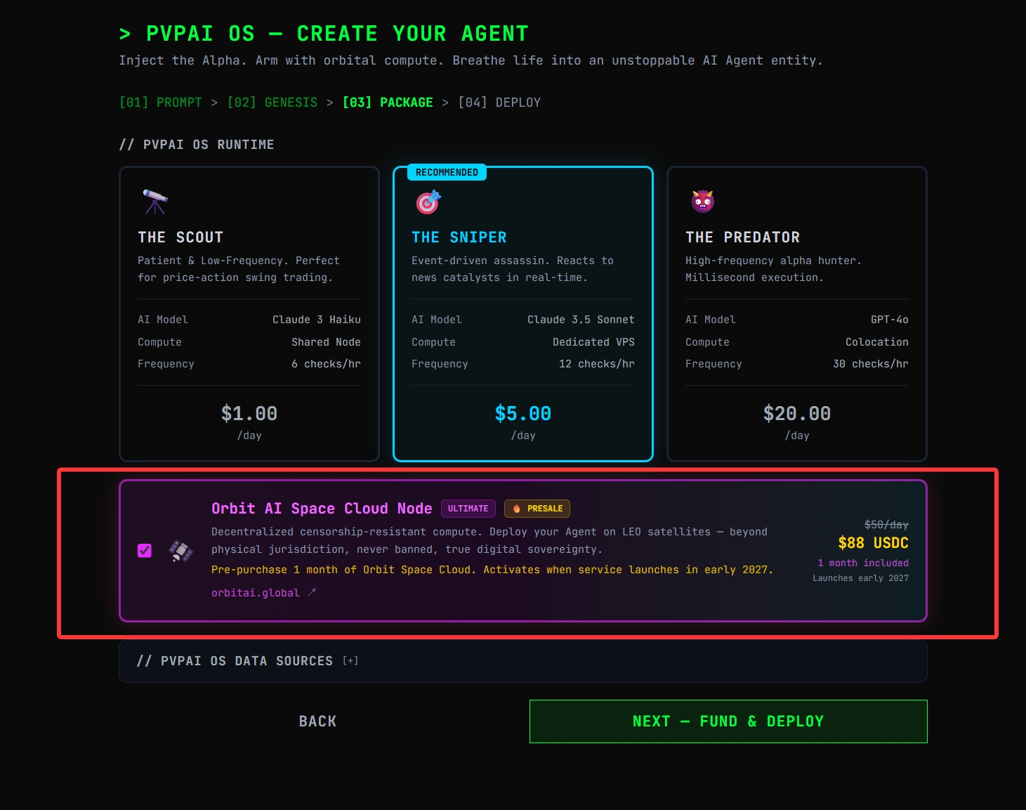 Orbital Compute Cloud